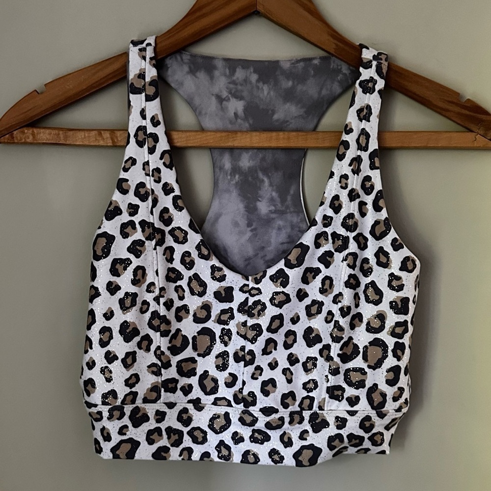 Wear it to Heart | IRENE BRA WITH FOIL WILD CHEETAH WHITE | Medium - Picture 2 of 12